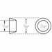 Show product details for Wheelchair Bearing Cone 7/16 ID x 5/8 OD