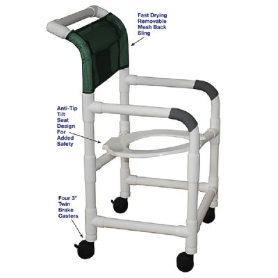 Shower Chair with Tilt Seat