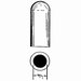 Show product details for Brake Extension Grip, 5/8" Diameter Hole, Black