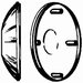 Show product details for Large Hub Cap, Snap-On Mount, Gray Plastic