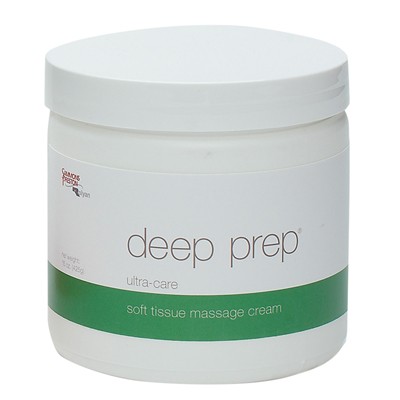 Deep Prep Massage Cream - ultra care, 15 oz jar