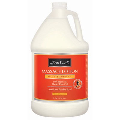 Bon Vital Muscle Therapy Massage Lotion - 1 gallon