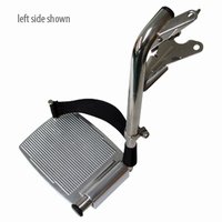 MRI Swingaway Footrest, Cam Lock for 18" Wide Chair, Right side