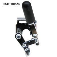 Drive Medical Brake for Detachable Arm Wheelchair, Chrome