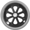 8 Spoke, Gray Rubber Tire