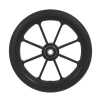 8 Spoke, Black Urethane Tire