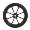 8 Spoke, Black Urethane Tire