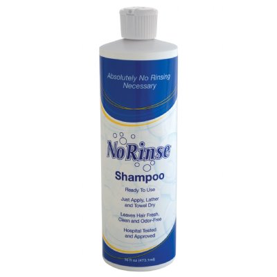 No Rinse Shampoo - 2 Oz Bottles - Case of 144