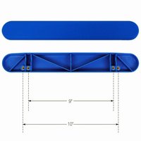 Armrest, Plastic Injection Molded, Full Length, 9" & 10" Hole Spacing