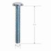 Show product details for Armrest Attaching Screw, 10/24" x 1-1/4"