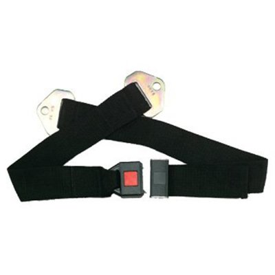 Safety Belt 60" - Auto Buckle - Upholstery Screw Mount