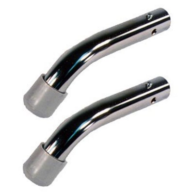 Standard Push-Button Rear Anti-Tippers - 7/8" Tubing - Bumper