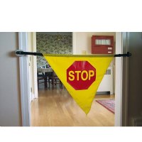 Show product details for Adjustable Stop Banner By Safe-T Mate