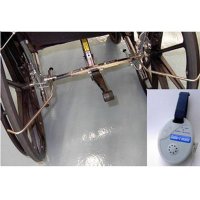 Show product details for Wheelchair Anti-Rollback Device with Optional Alarm By Safe-T Mate