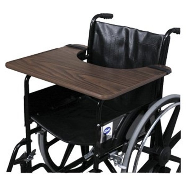 Full Size Wood Wheelchair Tray 24 x 20 x 1/2