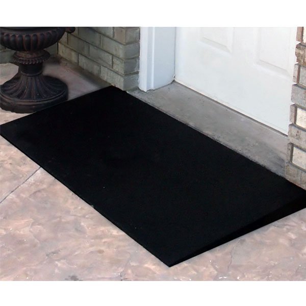 EZAccess Rubber Threshold Ramp with Beveled Sides