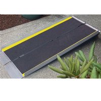 Show product details for EZ-Access Single Fold Carry Ramp, 6' x 30" Usable Size