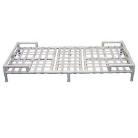 Show product details for Non-Reclining PVC Bed, 76" Long