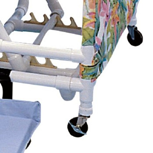 Casters for PVC Low Beds, 4 Locking/4 NonLocking