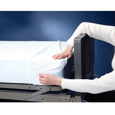 Contoured Plastic Mattress Cover - 76" x 36" x 6"