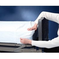 Show product details for Contoured Plastic Mattress Cover - 80" x 36" x 6"
