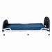 Show product details for MJM PVC Reclined/Elevated Head Section Low Bed 76" x 40