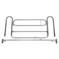 Show product details for Bed Rails, Full-Length Reduced-Gap, Chrome