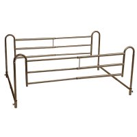 Tool-Free Adjustable Length Home-Style Bed Rail