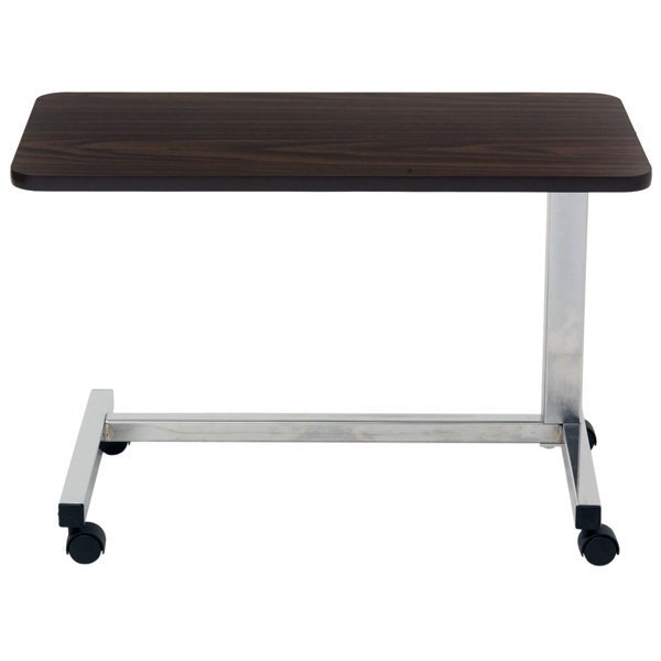 Low Bed or Hemi Wheelchair U Base Overbed Table