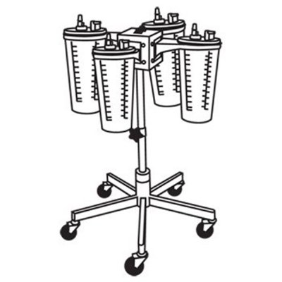 Four-Canister Hi-Low Stand