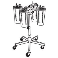 Show product details for Four-Canister Hi-Low Stand