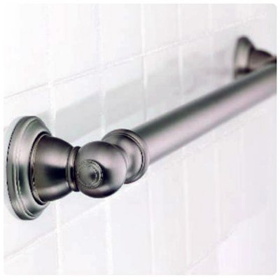 Moen Kingsley Grab Bar, Brushed Nickel, Choose Size