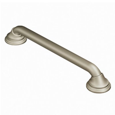 Moen Designer Ultima Grab Bar with SecureMount, Brushed Nickel, Choose Size