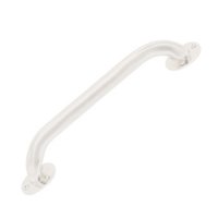 Show product details for 12" White Powder-Coated Grab Bar