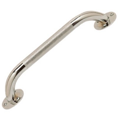 16-inch Chrome / Knurled Grab Bar