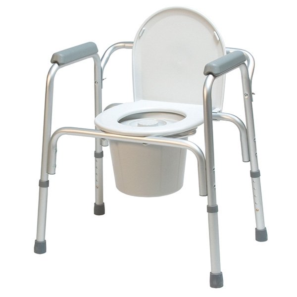 Stationary commode clearance