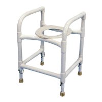 Show product details for Adjustable Commode Safety Frame