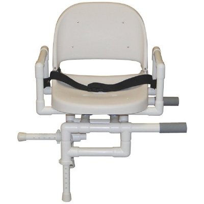 MJM PVC Tub Bather System w/360 Degree Swivel Seat, 18"W Seat