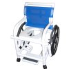 PVC Self Propelled Shower Commode Chairs