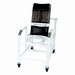 Show product details for 20" PVC Reclining Shower/Commode Chair - Open Front Seat