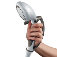 Show product details for Moen Flow Control Handheld Shower Sprayer