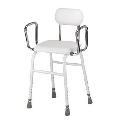 All-Purpose Kitchen Stool with Adjustable Arms