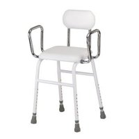 Show product details for All-Purpose Kitchen Stool with Adjustable Arms