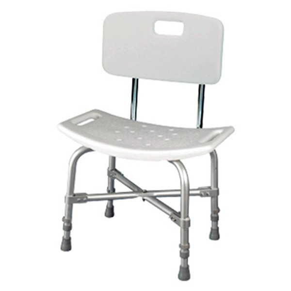Drive Deluxe Heavy Duty Bath Bench With Back Weight Capacity