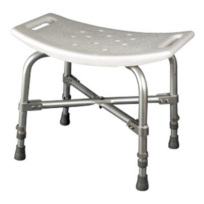 Drive Deluxe Heavy-Duty Bath Bench without Back - Weight Capacity - 500 lbs.