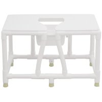 Show product details for Bariatric Commode 26"W without Back