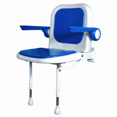 AKW Wall Mounted Fold Up Shower Chair