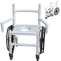 Show product details for MJM PVC Surge Overflow Folding De-Con Transfer Chair