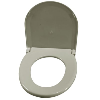 Drive Medical Oblong Oversized Toilet Seat with Lid