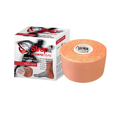 Strapit Latex Free Sports Strapping Tape, 1.5in x 15 yds, 12 Retail packs